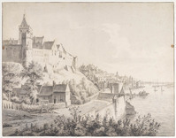 U+ 017
          <br/>
          Gezicht op Nijmegen met de Valkhofburcht
          <br/>
          <em>Waterloo, Anthonie, (1609-1690)</em>